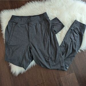 Lululemon City Sweat Jogger Grey Gray Joggers M Medium heathered black N60416